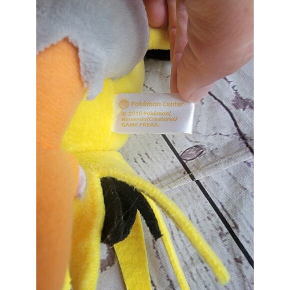 Legendary Zapdos Plush Doll Stuffed Animal Toy Pokemon 12 Inch - Picture 6 of 8